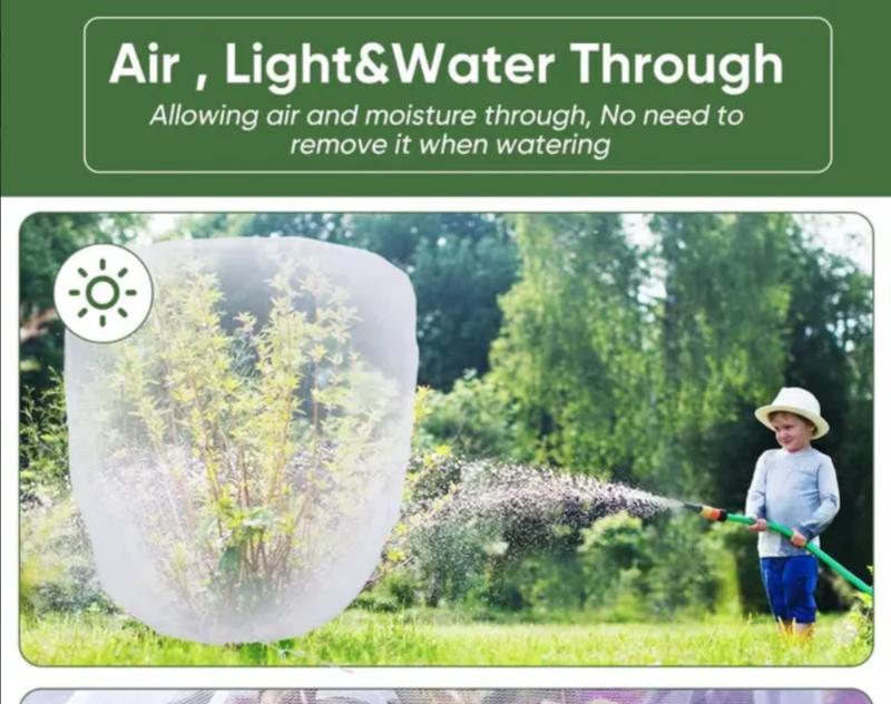Drawstring Plant Protection Mesh for Home Garden 2