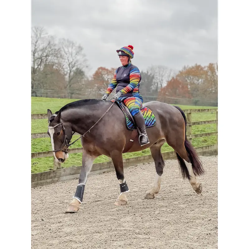 Rainbow Zebra Jodhpurs - Kids 5