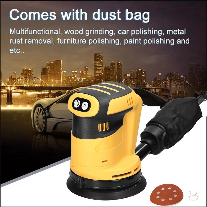 Product Introduction of For DeWalt 18V Battery 3-Speed Adjustable Electric Polisher Brushed Sander B 15