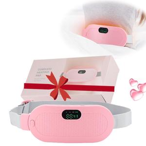 Electric Menstrual Belly Warming Belt, 1 Set Cordless Massage Belly Belt, Portable Hot Compress Massage Abdomen Waist Belt for Women, Women's Day Gift, Heating Pad, Massage Machine