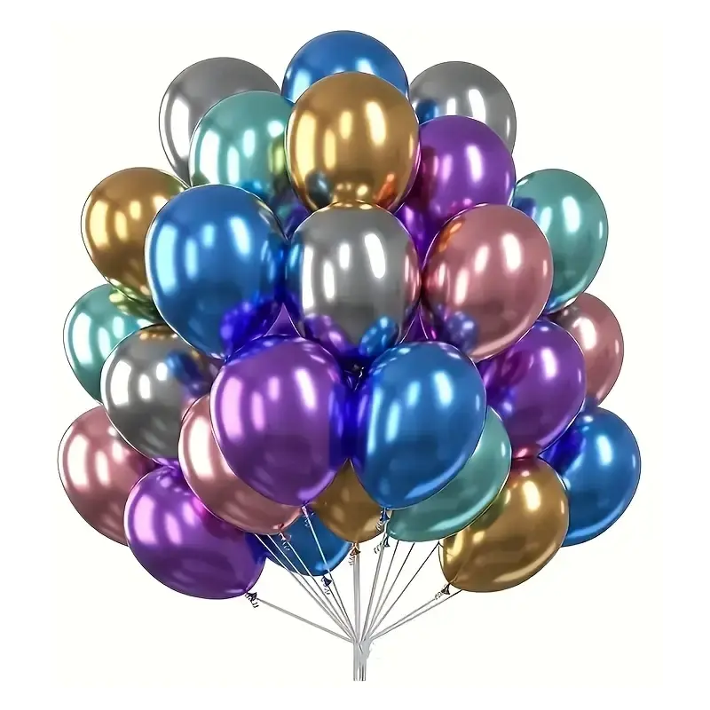 30pcs, 5-inch Chrome Balloons , party baloons 0