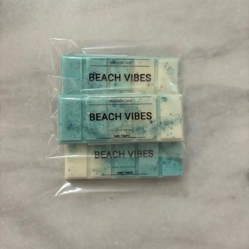 Soy Snap Bar Wax Melts Highly Scented - Soy Wax - Home Aroma - Home Fragrance - Gifts - Decor -  Decoration - Floral - Cozy - Handmade - Handpoured - Lemon - Linen - Laundry - Orange - Tropical - Lavender 6