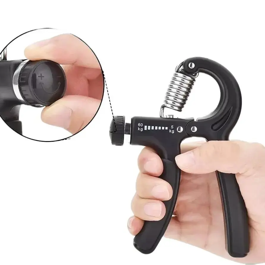 5-60KG Sport Hand Grip Strengthener Adjustable Forearm Trainer Finger Exerciser for Athletes and Fitness Enthusiasts