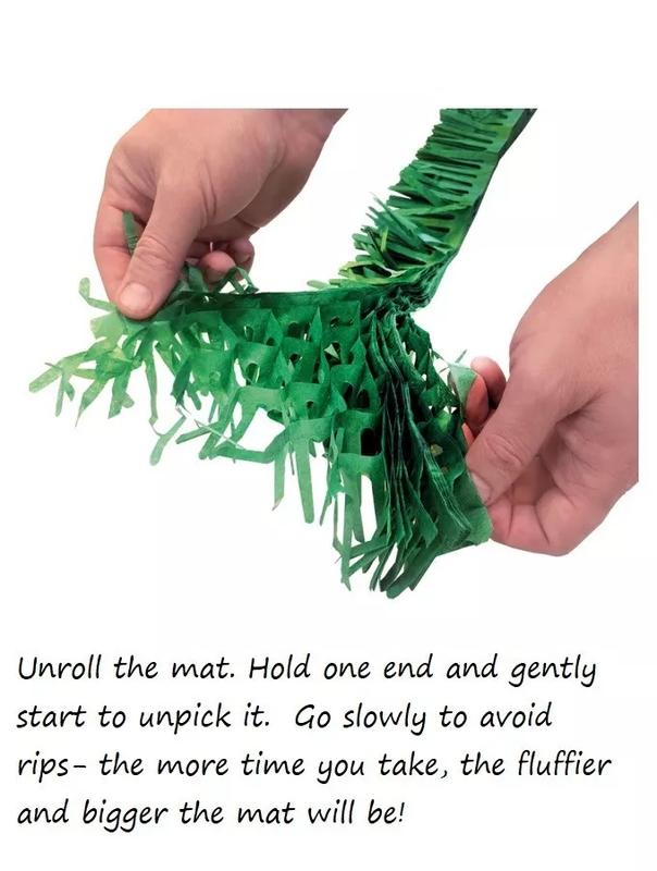 Green Interactive Kitten Indoor Pet Toys - Cat Toy Tissue Paper Grass Mats 7