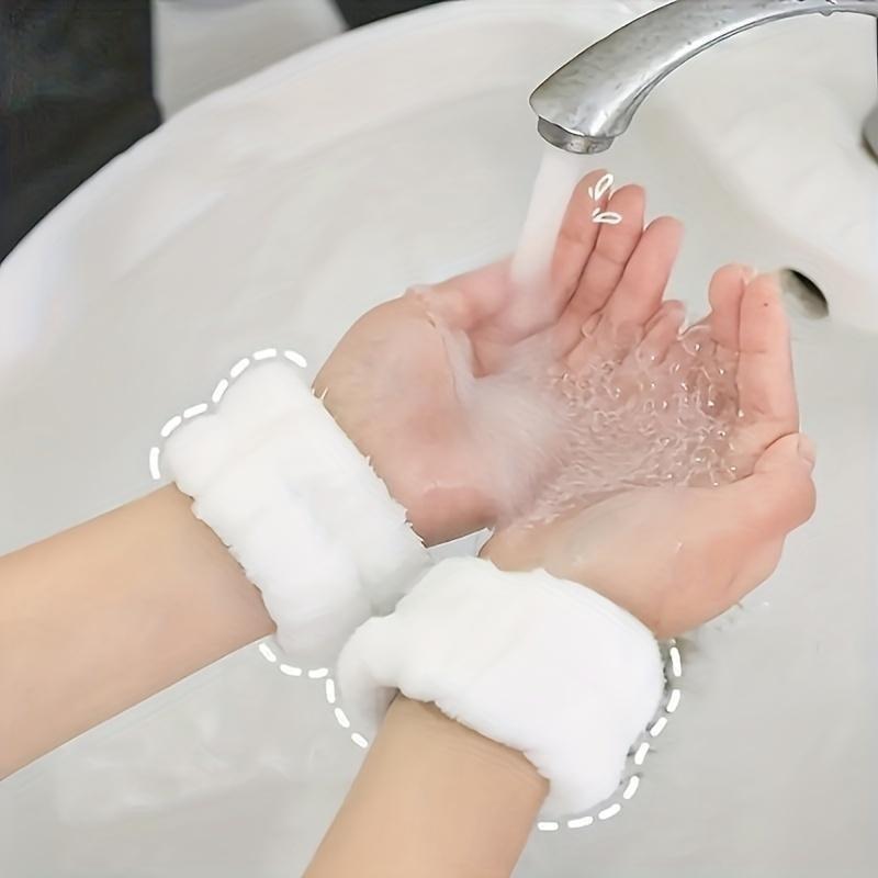 (Gift 3)2pcs Face Washing Wrist With Magic Device To Absorb Water To The Cuff Exercise Sweat Wiping Bracelet Sweat Absorbing Sleeve To Wash And Moisture-proof Sleeve To Protect Wrist 3