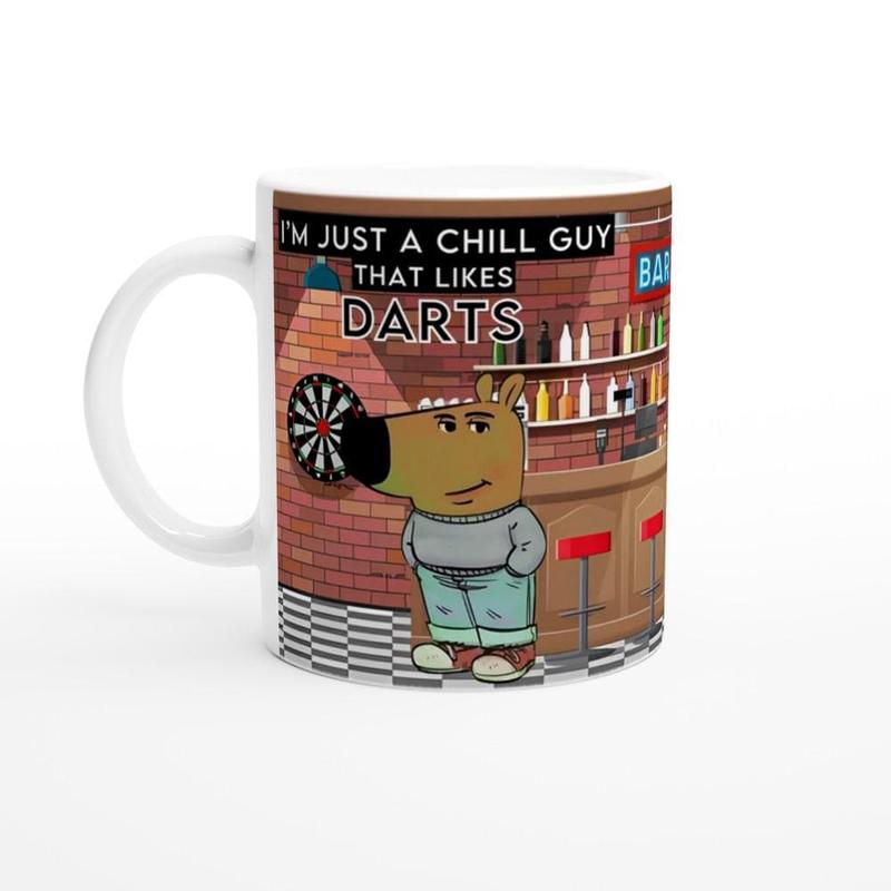 I'm Just a Chill Guy | Darts Fan Mug 1