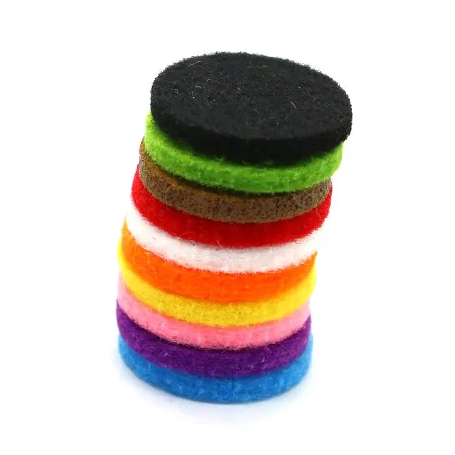 10x Aromatherapy Jewellery - Spare Packs of 10mm Pads 1