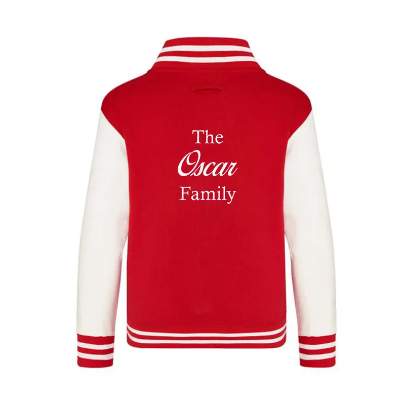 Personalised Varsity College Jackets - Family Design - #W1 1