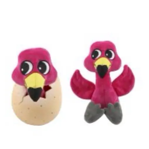 CoolPet Dog Toys - Assorted Design Animals, 2 in 1 Dino & Flamingo, Puppy Fox and Kola Ring, Rabbit rubber tummy. 2