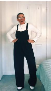 Product Review of RELA RELA Adjustable Strap Button Multiple Pockets Casual Overalls Hourglass Dungarees UK 6-20 Comfortable Womenswear Spring Suits Winter Women Lady Comfort from U**n 0