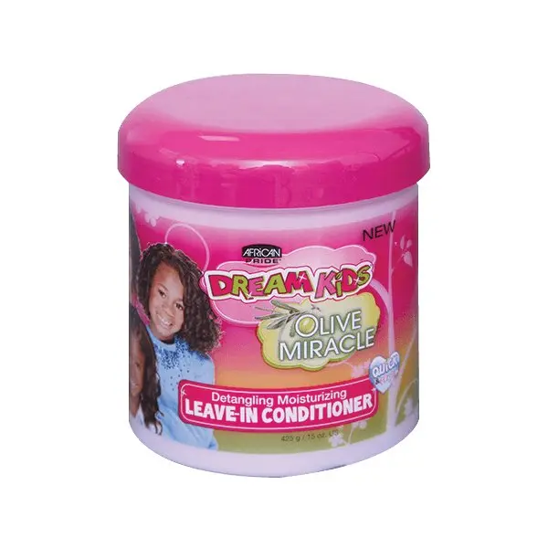 African Pride Dream Kids Olive Oil Miracle Moisturizing Leave-In Conditioner 15oz