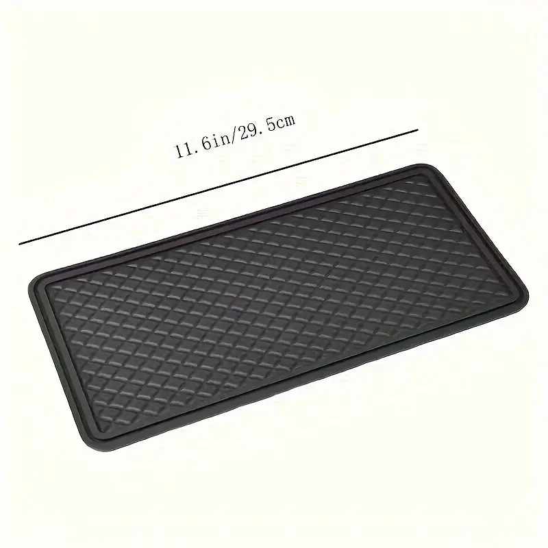 1pc Car Dashboard Non-slip Mat, Car Dashboard Ornament Placement Non-slip Pad 3