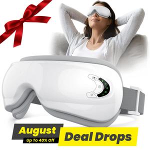 Lightweight Rechargeable Electric Eye Massager, 1 Box Daily Foldable Eye Massage Tool With 5 Modes for Christmas Gift, Portable Eye Care Instrument For Women & Men