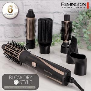 Remington Hot Air Styler | Hot Brush | Blow Dry Brush & Style | 6 Styling Attachments | Quick Smooth Results | Adds Volume and Shine | Salon Quality Results | Gifts for Her |  Perfect for Gifting