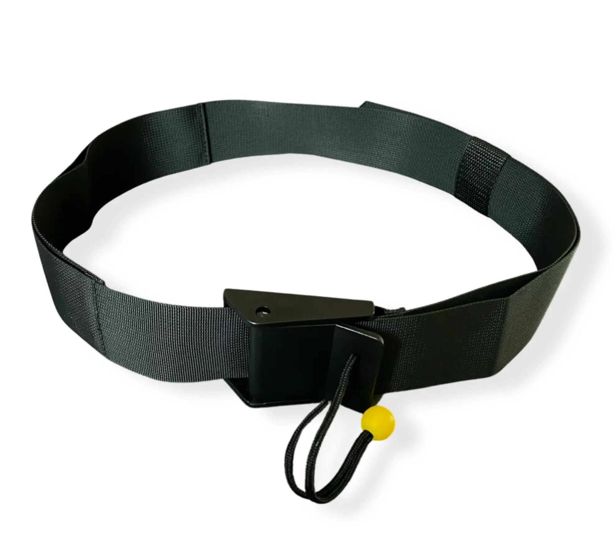 Scrabo Quick Release Safety Waist Belt QR Paddleboard SUP Belt for attaching coiled ankle leash to waist. Uses existing paddle board tether leash. Suitable for waists 85cm - 125cm (34" - 50")