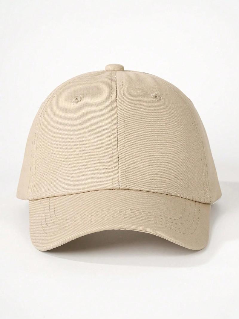 Product Introduction of [UU] 1pc Soft Crown Blank Adjustable Baseball Cap, Outdoor Sun Protection Casual Hat, Suitable For Spring/Autumn Travel, Beach Vacation, Unisex 14