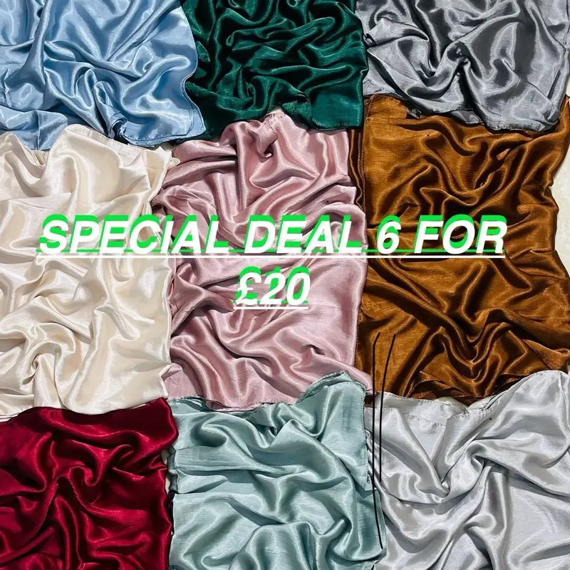 new crushed silk Hijab - Non Slip and Breathable,    with textured underneath for a better grip.