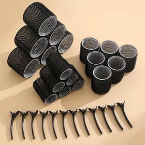 Heatless Lightweight Hair Curler Tools Set, 30pcs/60pcs Self Grip Hair Roller, Self Holding Rollers, Hair Rollers For Salons and Home, No-heat Spiral Curling Iron, Heatless Hair Styling Tools For Women & Girls, Summer Gift, Hair Accessories