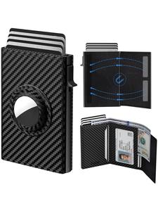 Men's Business Minimalist Bifold Wallet with RFID Blocking, Casual Trendy Bifold Wallet, Multi Card Slot Card Holder for Men for Daily Use