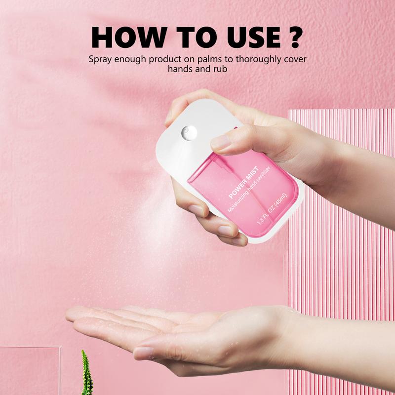 Product Introduction of Mist Hydrating Hand Sanit-izer Spray for Adults,Cleanses Your Hands,Hand Sanit-iser Travel,Hand Sanit-iser Mini,Small Hand Sanit-iser,Mini Travel Essentials,Multi-Flavor,Hand Spray,Strawberry+Lavender 15