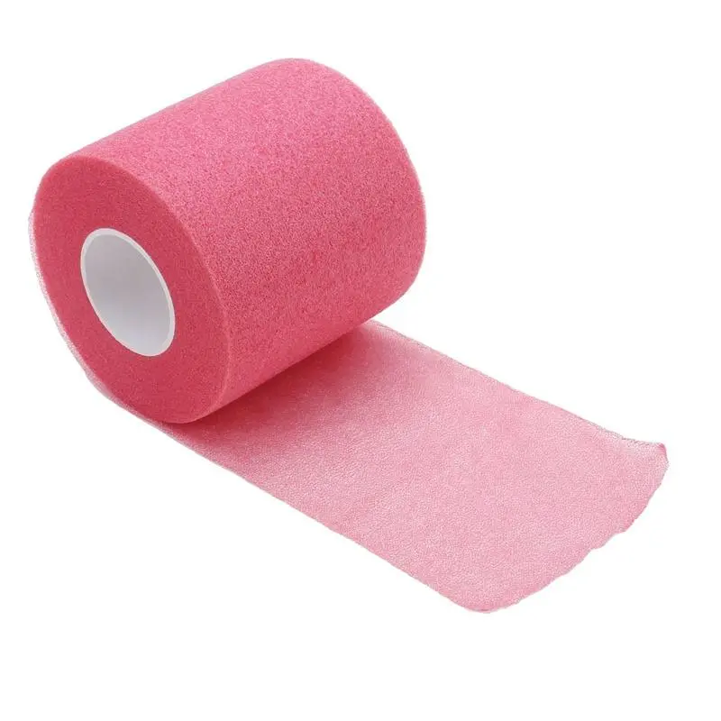 Foam Bandage Elbow Knee Pads Film Foam Underwrap Sports Pre-Wrap For Athletic Tape Sponge Skin Film Self-Adhesive Elastic 7