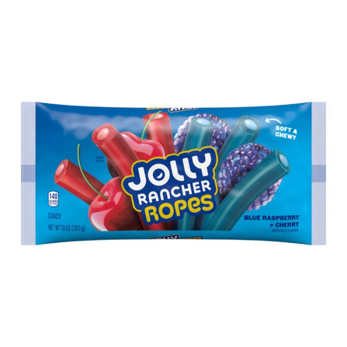 Jolly Rancher Ropes –  Mouthwatering, Soft & Chewy Candy (283g) | Choose Flavour | 4