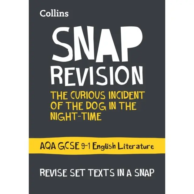 The Curious Incident of the Dog in the Night-time: AQA GCSE 9-1 English Literature Text Guide - Paperback Book - Ideal for the 2025 and 2026 Exams - by Collins GCSE - 9780008247157 - HarperCollins Publishers 0