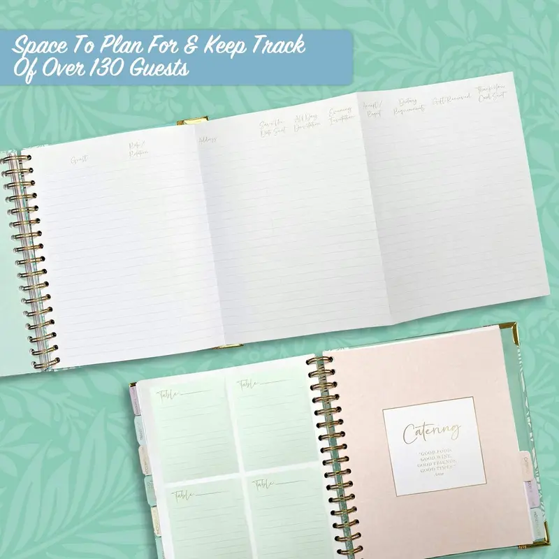 Award Winning Luxury UK Wedding Planner Engagement Gift for Brides and Grooms. A Beautiful Complete Organiser Diary with Matching Gift Box and Complementary Smartphone App 2