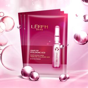 Grape Seed & Hyaluronic Acid Sheet Mask 25ml x 10 Sheets (3-Boxes)