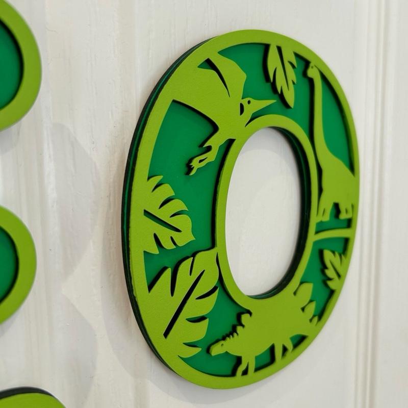 Personalised Dinosaur Name Sign, Nursery Room,  Dinosaurs Theme 2