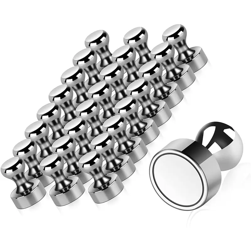 Magnetic Pins Neodymium Magnets Pin Board Magnet For Board Cone Magnets Super Strong Fridge Magnets For Home Storage Tool Decor 10Pcs 0