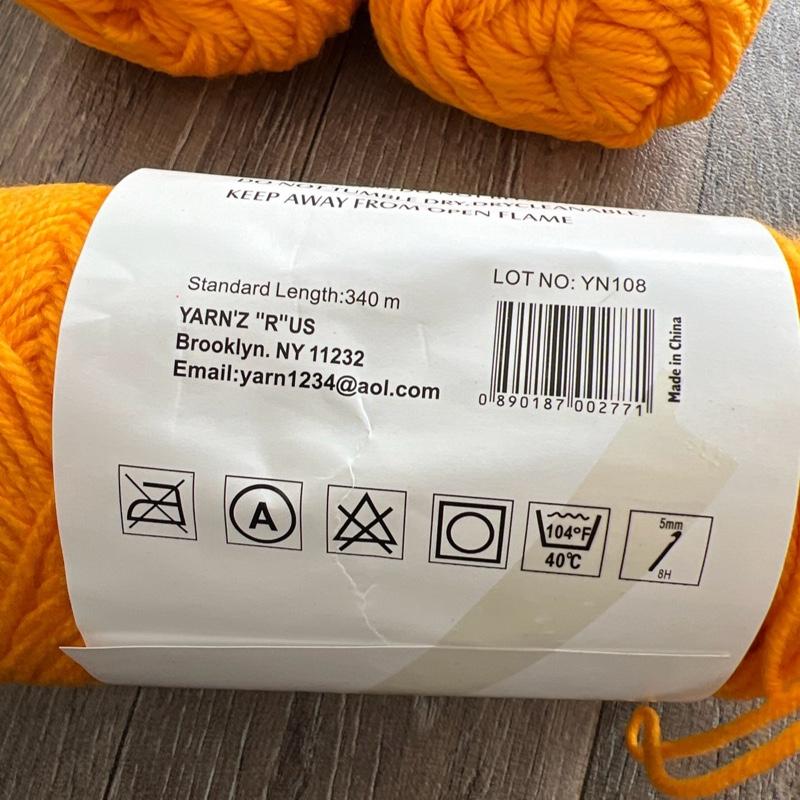 YARNZ R US - 3 x 198g 100% Acrylic Aran Knitting Crochet Yarn 2