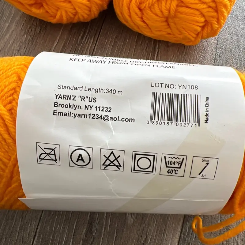 YARNZ R US - 3 x 198g 100% Acrylic Aran Knitting Crochet Yarn 2