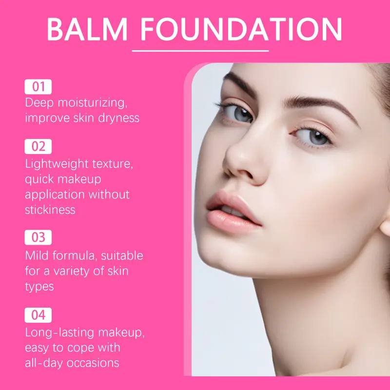 Peptide Bounce&Moisturizing Foundation Balm (New and Old Packaging Random) 3