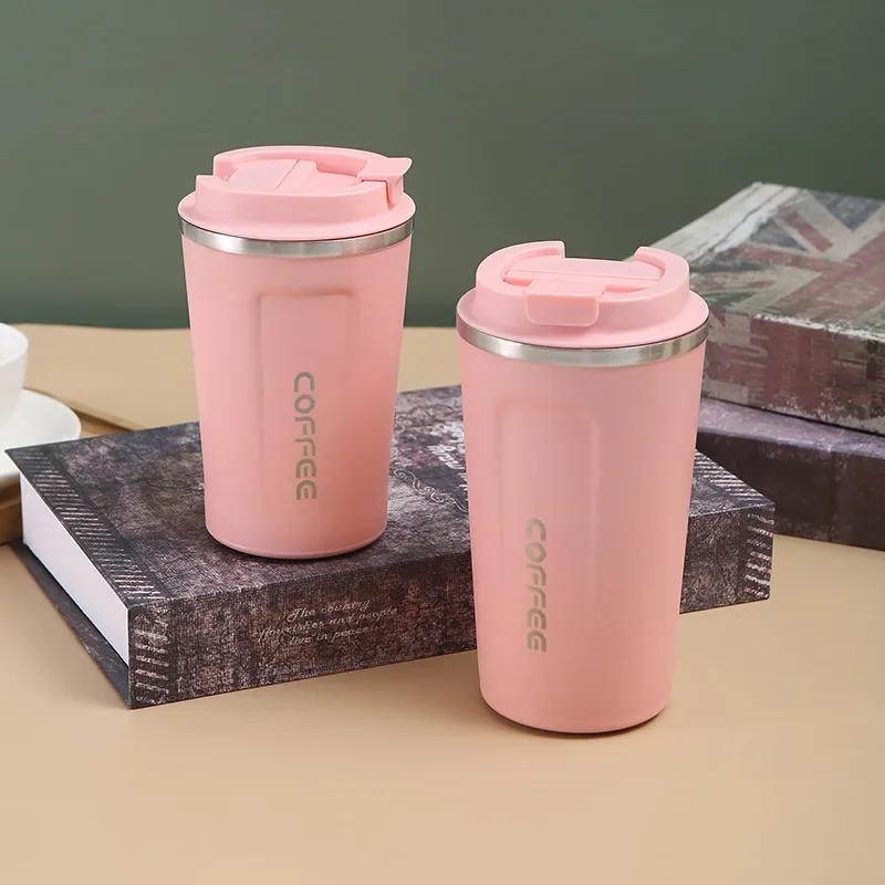 Product Introduction of 380/510ML Stainless Steel Thermal Mug Thermo for Coffee Water Bottle Leakproof Travel Drinkware Travel Thermal Mug 12