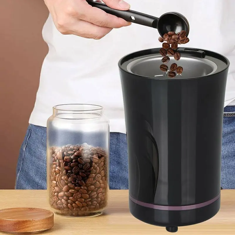 Electric Coffee Grinder Grinding Milling Bean Nut Spice Matte Blade Blender 0