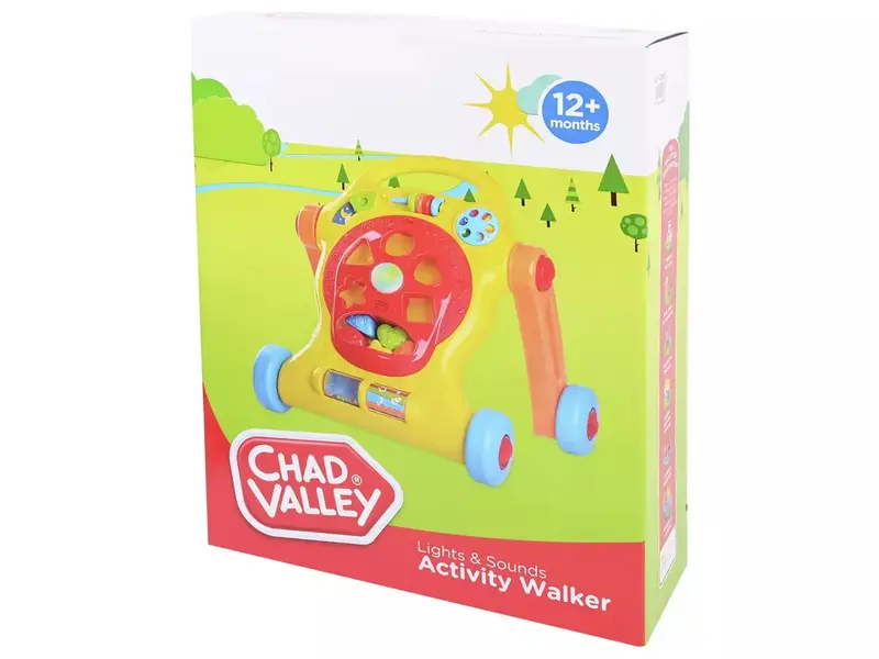 Chad Valley Lights and Sound Multicoloured Baby Walker 1
