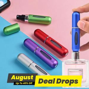 Random Color 5ml Perfume Spray Bottle, Reusable Travel Refillable Perfume Bottle, Mini Spray Bottle, Makeup Box, Small Pocket Perfume Bottle, Makeup Accessories