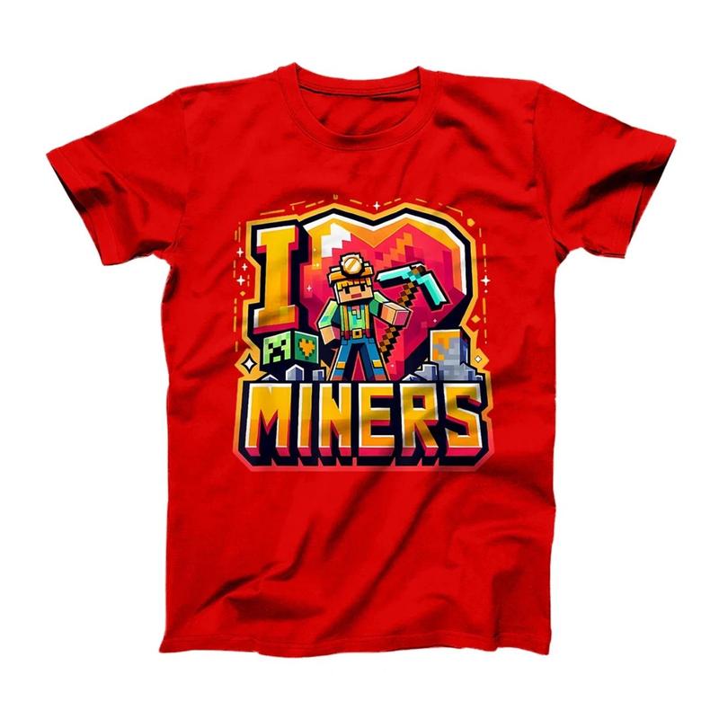 I Love Miners: The Ultimate Mining Gamer's Tribute T-Shirt - Sweatshirt - Hoodie LNV 1
