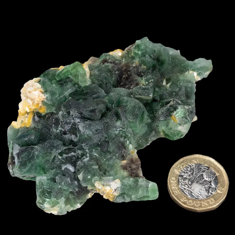 Erongo Green Fluorite Cluster, Erongo Namibia, Collector’s Specimen, Namibian Minerals, Fluorescent Crystal, Gift for Crystal Collectors 8