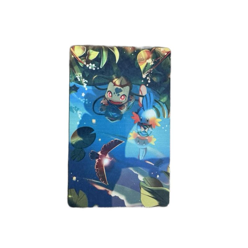Pokemon Art Metal Card with Glossy Finish - Perfect Gift for Fans 1