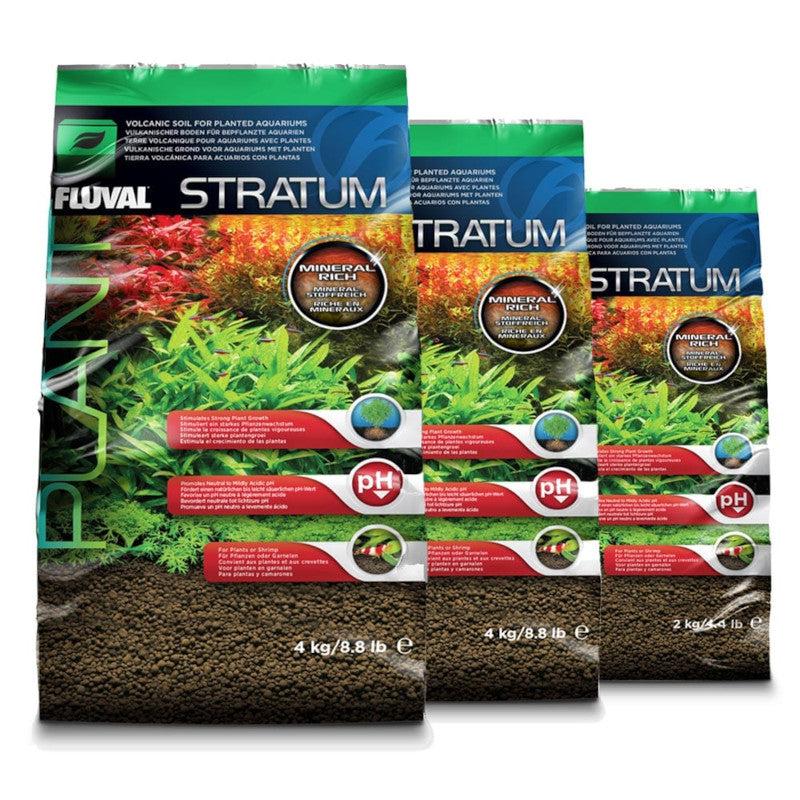 Fluval Stratum Planting Substrate for Aquariums 3 Sizes 0
