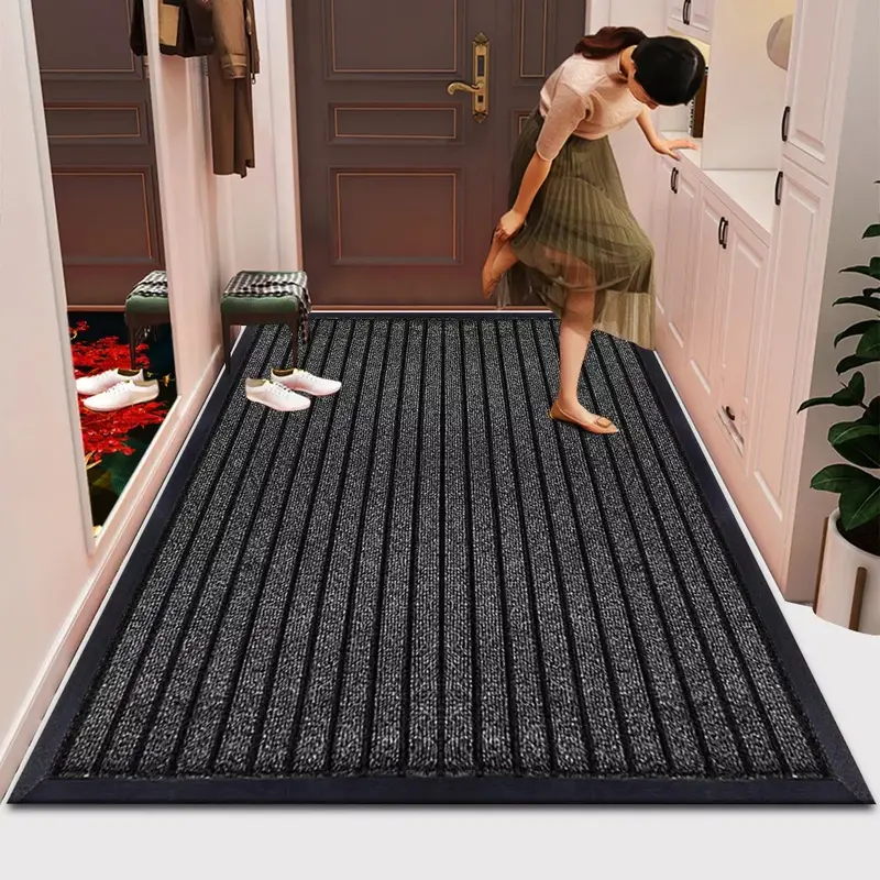 Non Slip Heavy Duty Rubber Barrier Mat Hall Hallway Kitchen Runner Rug Door Mats 8