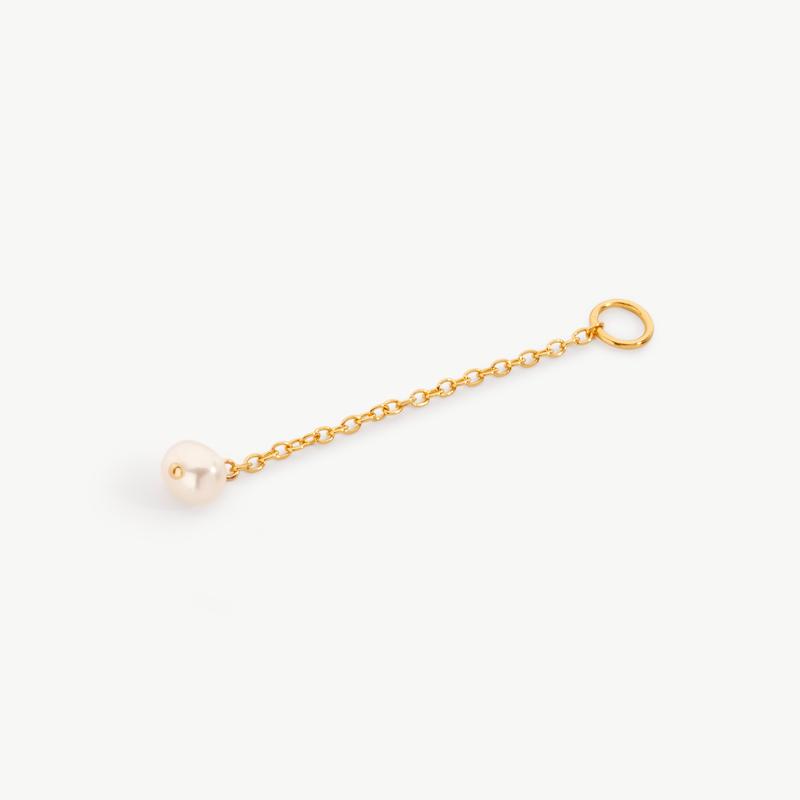Long Pearl Drop Add-On Earring Charm (Single) 1