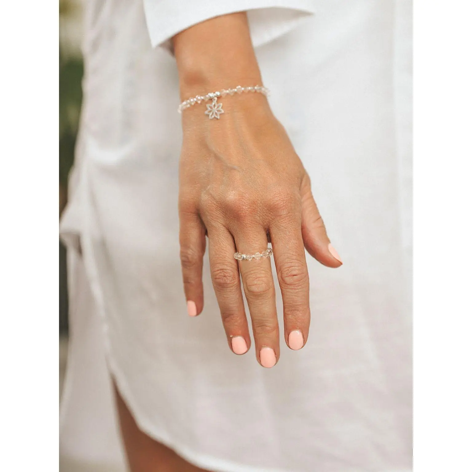 Cassie Clear Ring