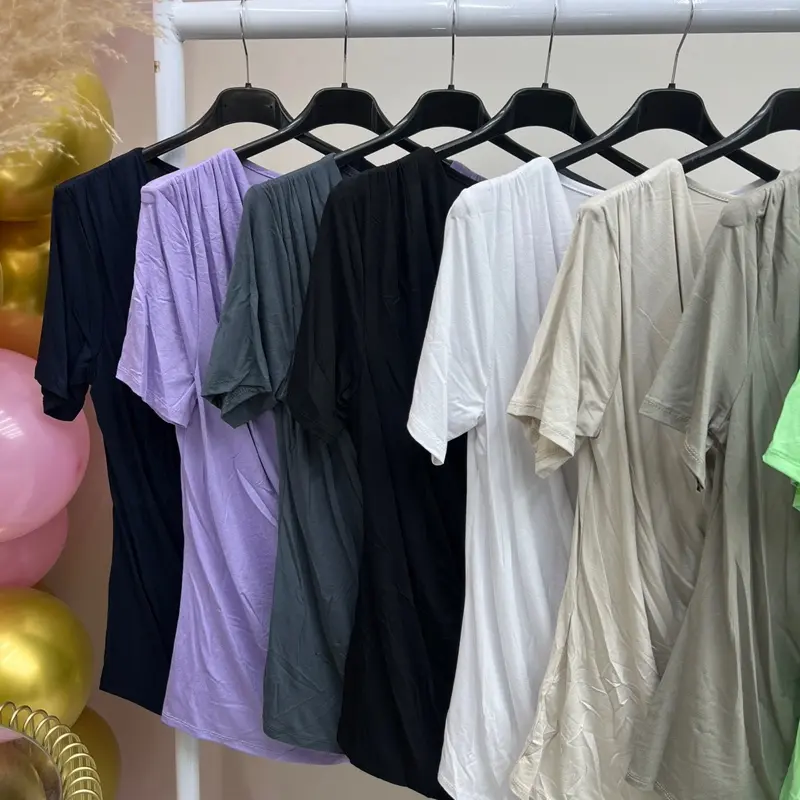VIRGO BOUTIQUEnova - cowl neck viscose cap sleeve t-shirt top 5