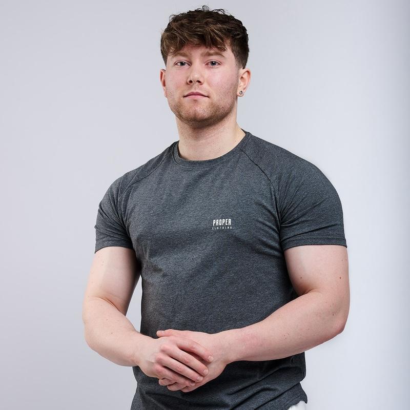 Premium Performance Gym T-Shirt for Men - Soft and Breathable Cotton Material 1