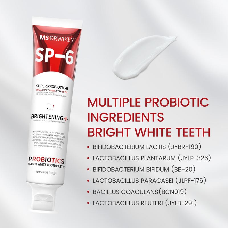 MSDRWIKEY 3-Pack Toothpaste Combo | 7Pro Fresh Formula | Fluoride-Free Enamel Repair & Sensitive Teeth Care | Fresh Mint 2
