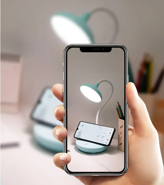 20 LED Flexible Touch Bedside Desk Light USB Rechargeable Dimmable Reading Lamp 3