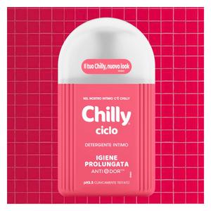 Chilly Periods Intimate Gel Wash 200ml – Chilly Ciclo Gel Intimo - Prolonged Intimate Care During Periods  Antibacterial Gentle Cleansing Cleanser Daily